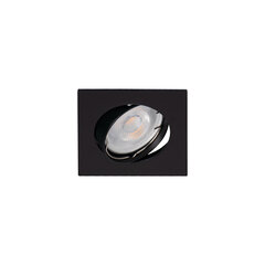 Регулируемый квадратный светильник NAVI CTX-DT10 B цена и информация | Монтируемые светильники, светодиодные панели | 220.lv