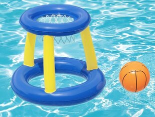 Bestway piepūšamais ūdens basketbola komplekts cena un informācija | Ūdens, smilšu un pludmales rotaļlietas | 220.lv
