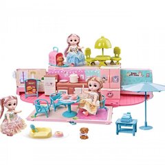 Набор из кемпера и кукольного домика 2 в 1 со световыми и звуковыми эффектами, Woopie цена и информация | Игрушки для девочек | 220.lv