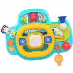 Интерактивный руль со световыми и звуковыми эффектами, Woopie Baby цена и информация | Развивающие игрушки | 220.lv