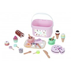 Деревянный сладкий набор в коробке, Tooky Toy цена и информация | Игрушки для девочек | 220.lv