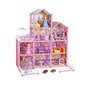Leļļu māja 194 el, rozā, WOOPIE cena un informācija | Rotaļlietas meitenēm | 220.lv