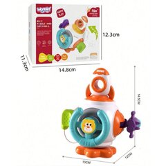 Sensorā Montessori rotaļlieta 6in1, WOOPIE BABY cena un informācija | Attīstošās rotaļlietas | 220.lv