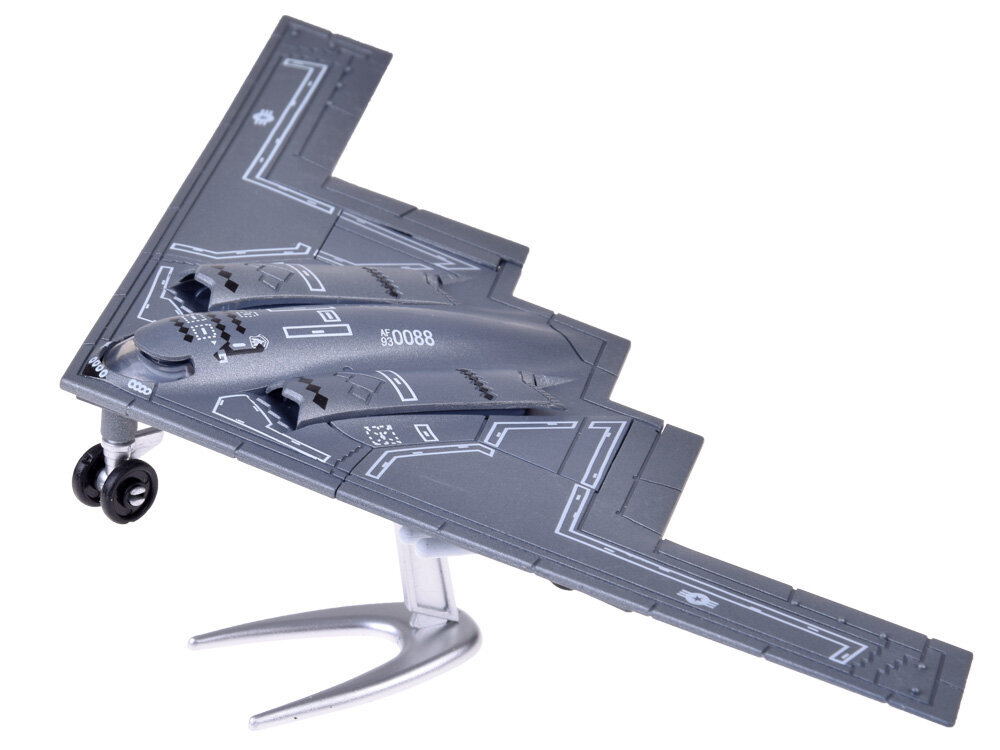 Toy B-2 Spirit Bomber Model Builder, pelēks cena un informācija | Konstruktori | 220.lv