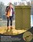 Guļampaklājiņš Zawaer, 200x70x6cm, zaļš cena un informācija | Tūrisma matrači un paklājiņi | 220.lv