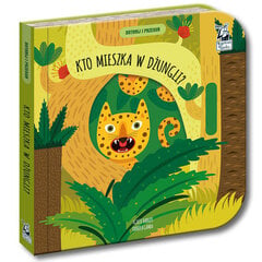 Grāmata bērniem, Kas dzīvo džungļos? цена и информация | Книги для детей | 220.lv