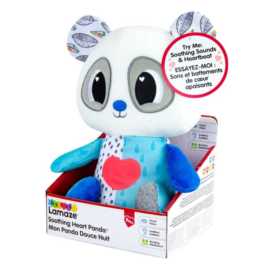 Rotaļlieta Panda ar pukstošu sirdi Tomy Lamaze L27470 цена и информация | Rotaļlietas zīdaiņiem | 220.lv