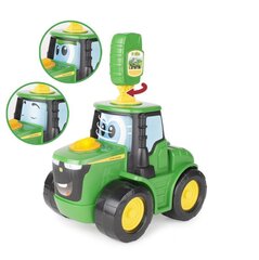 Rotaļu traktors Tomy John Deere Johnny Key 47500 cena un informācija | Rotaļlietas zīdaiņiem | 220.lv