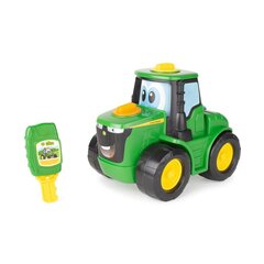 Rotaļu traktors Tomy John Deere Johnny Key 47500 cena un informācija | Rotaļlietas zīdaiņiem | 220.lv