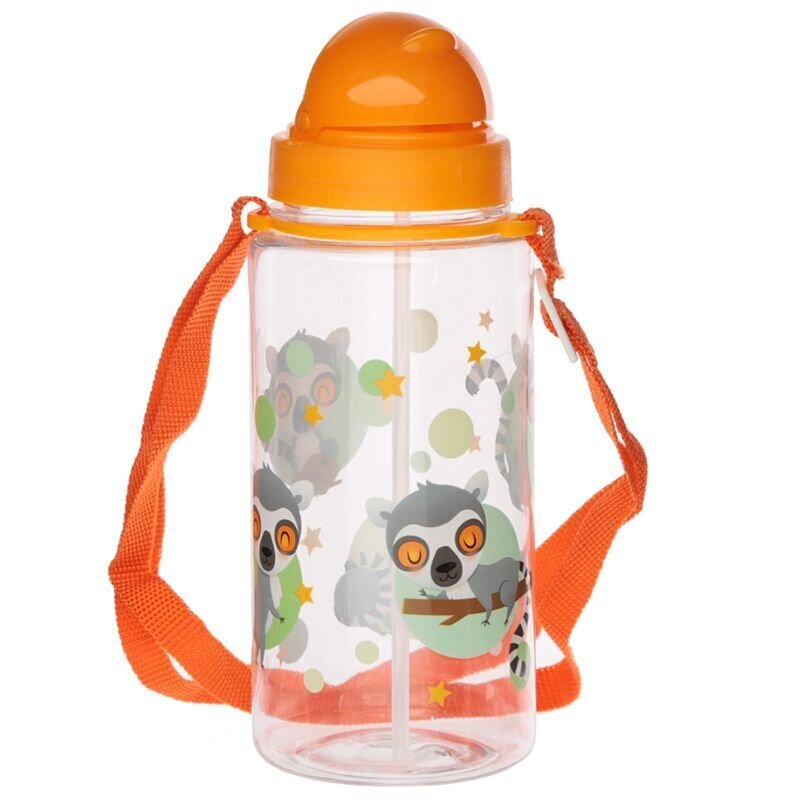 Bērnu ūdens pudele Lemur Mob, 450 ml cena un informācija | Ūdens pudeles | 220.lv