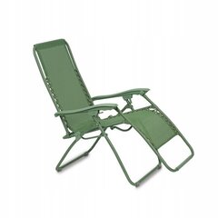 Saliekams āra krēsls, zaļš cena un informācija | Sauļošanās krēsli | 220.lv