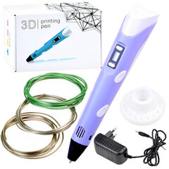 3D pildspalva Magic Pen 3D + uzpilde ZA3932 cena un informācija | Smart ierīces un piederumi | 220.lv