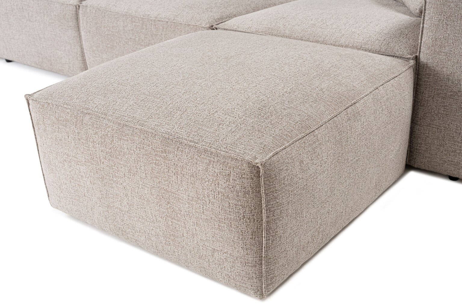 Stūra dīvāns Asir Lora L1-O1-1R, smilškrāsas cena un informācija | Stūra dīvāni | 220.lv
