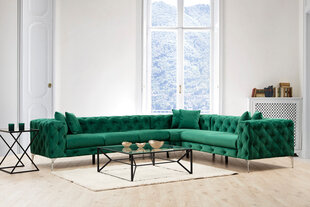 Stūra dīvāns Asir Como Right, zaļš cena un informācija | Stūra dīvāni | 220.lv