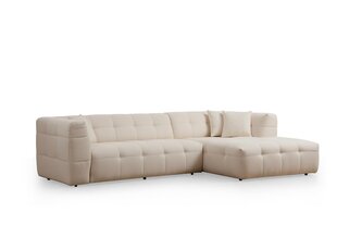 Stūra dīvāns Asir Cady Pa labi, smilškrāsas cena un informācija | Stūra dīvāni | 220.lv