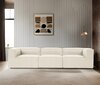 Trīsvietīgs dīvāns Atelier Del Sofa Fora, smilškrāsā cena un informācija | Dīvāni | 220.lv