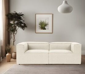 Divvietīgs dīvāns Atelier Del Sofa Fora 2, smilškrāsā cena un informācija | Dīvāni | 220.lv