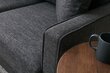 Divvietīgs dīvāns Atelier Del Sofa Eva, pelēks цена и информация | Dīvāni | 220.lv