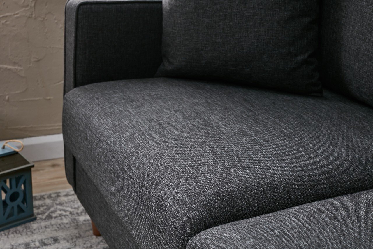 Divvietīgs dīvāns Atelier Del Sofa Eva, pelēks цена и информация | Dīvāni | 220.lv