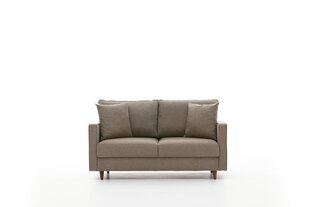 Divvietīgs dīvāns Atelier Del Sofa Eva, smilškrāsā cena un informācija | Dīvāni | 220.lv