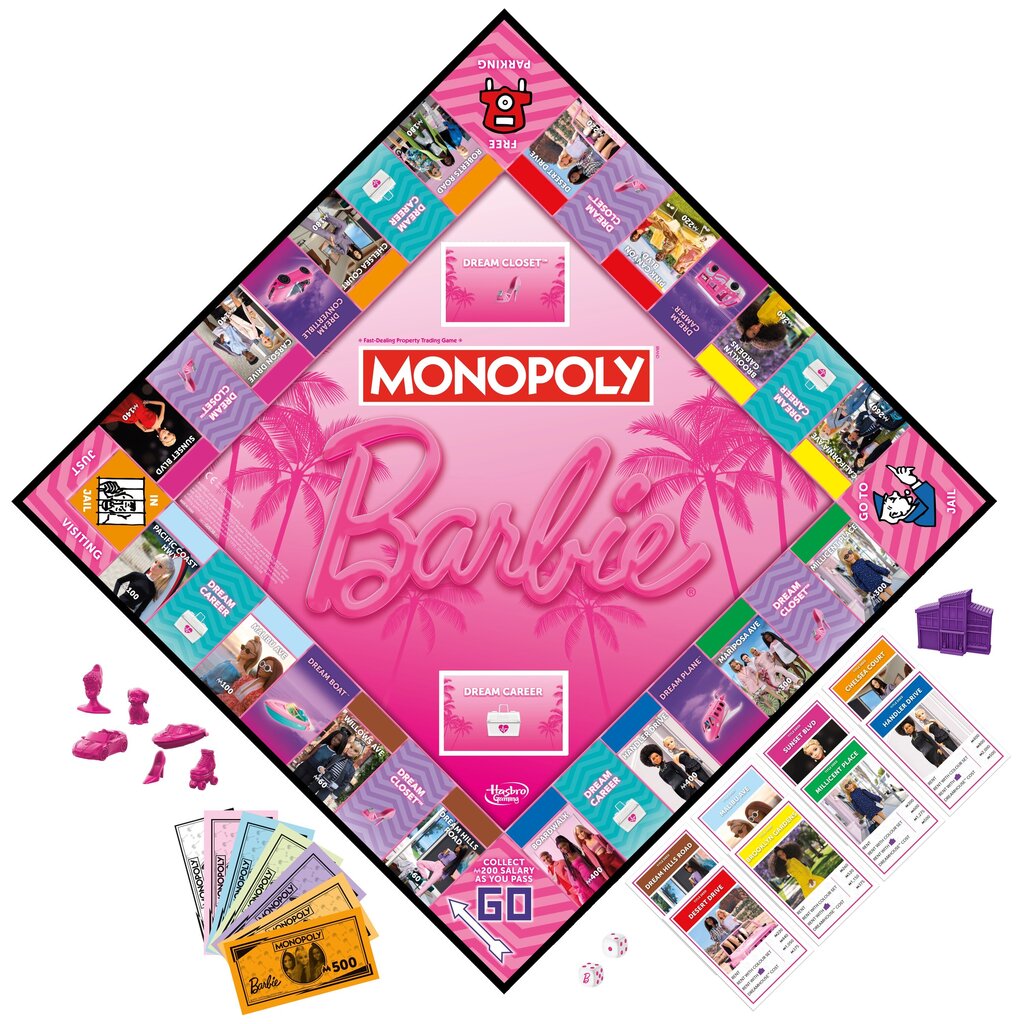 Monopoly Spēle Barbie cena un informācija | Galda spēles | 220.lv