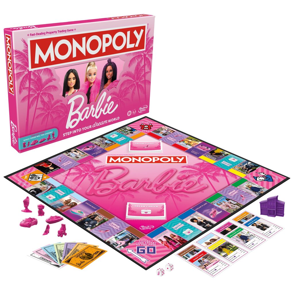 Monopoly Spēle Barbie cena un informācija | Galda spēles | 220.lv