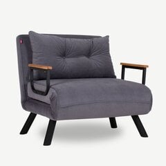 1 sėdynės sofa-lova Sando Single - Light Grey цена и информация | Кресла для отдыха | 220.lv