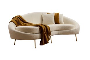 Trīsvietīgs dīvāns Atelier Del Sofa Eses, smilškrāsā cena un informācija | Dīvāni | 220.lv