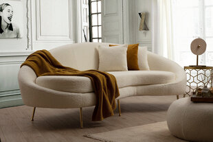 Trīsvietīgs dīvāns Atelier Del Sofa Eses, smilškrāsā cena un informācija | Dīvāni | 220.lv