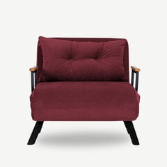 1 sėdynės sofa-lova Sando Single - Maroon цена и информация | Кресла для отдыха | 220.lv
