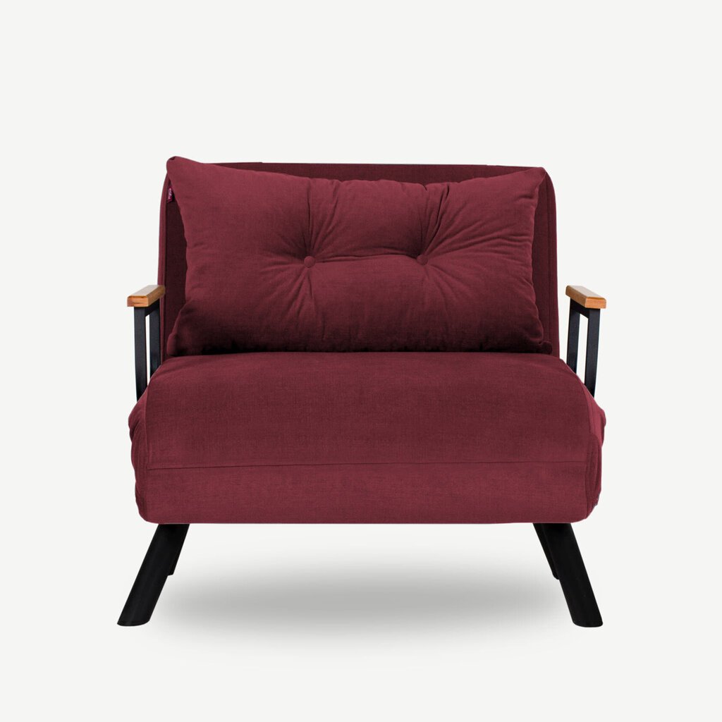 Krēsls Sando, sarkans cena un informācija | Atpūtas krēsli | 220.lv