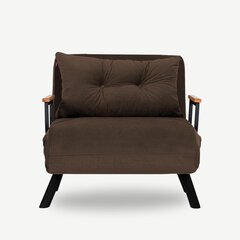 1 sėdynės sofa-lova Sando Single - Brown цена и информация | Кресла в гостиную | 220.lv