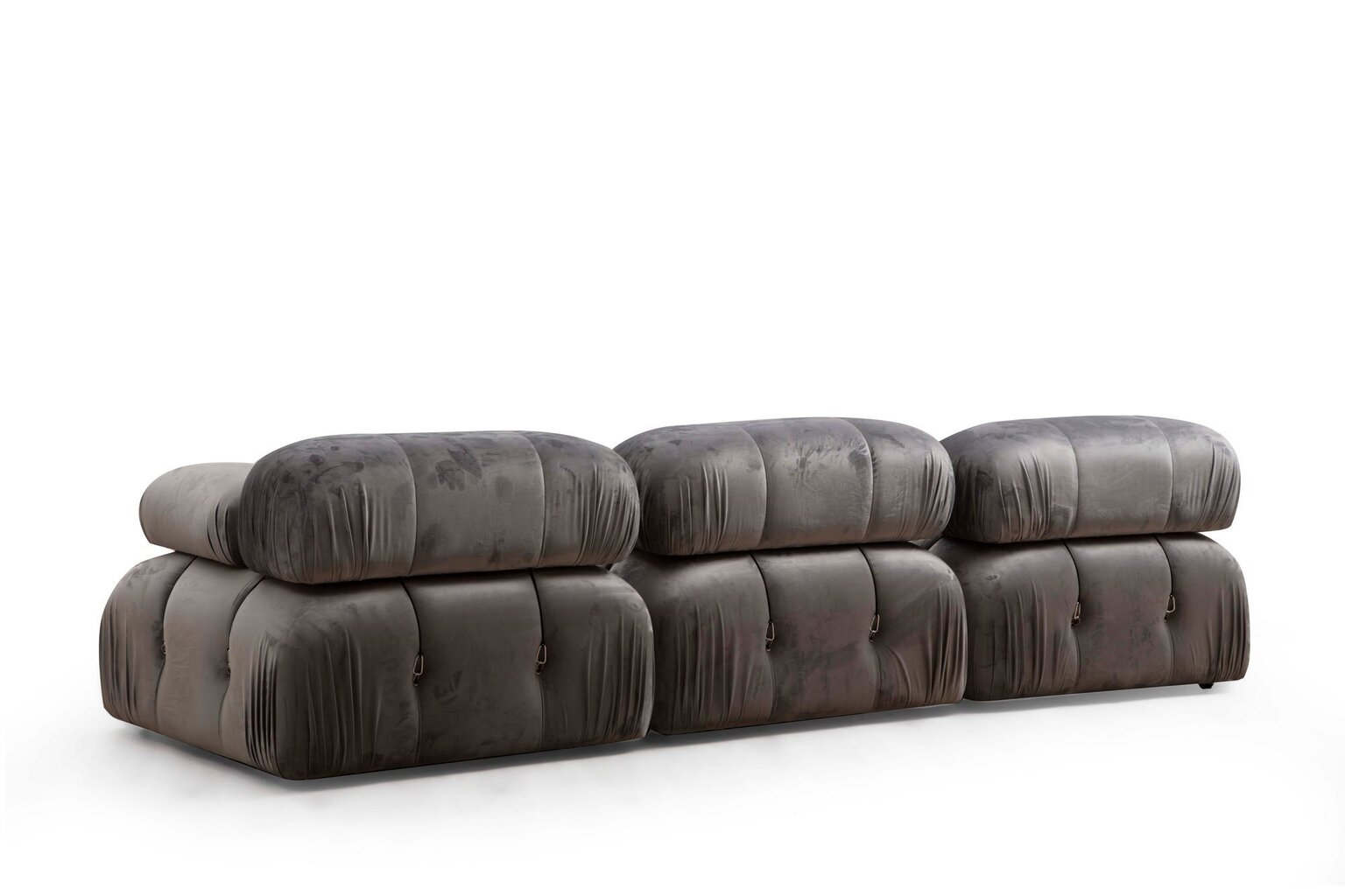 Trīsvietīgs dīvāns Atelier Del Sofa Bubble, pelēks cena un informācija | Dīvāni | 220.lv