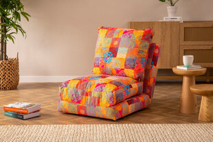 1 sėdynės sofa-lova Taida 1 - Seater - Patchwork цена и информация | Кресла в гостиную | 220.lv