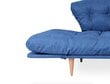 Dīvāns-gulta Asir Nina Daybed, zils cena un informācija | Dīvāni | 220.lv
