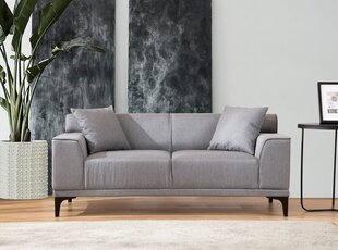 2 vietų sofa Petra 2 - Light Grey цена и информация | Диваны | 220.lv