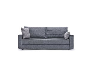 Dīvāns-gulta Asir Ece, pelēks cena un informācija | Dīvāni | 220.lv