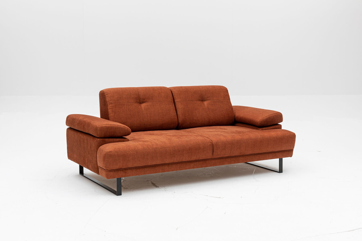 Dīvāns-gulta Atelier Del Sofa Mustang, oranža цена и информация | Dīvāni | 220.lv