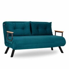 2 vietų sofa-lova Sando 2-Seater - Petrol Green цена и информация | Диваны | 220.lv