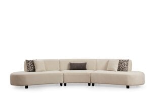 Kampinė sofa Pars Cream (L1 + 01 + 1R) - Corner цена и информация | Угловые диваны | 220.lv
