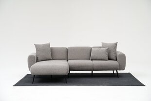 Stūra dīvāns Asir Side Left, pelēks cena un informācija | Stūra dīvāni | 220.lv