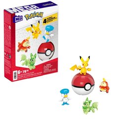 Komplekts Mattel Mega Con. Pokemon Paldea Partners HPX92, 79 d. cena un informācija | Konstruktori | 220.lv