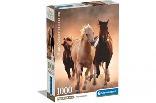 Puzle ar zirgiem Clementoni 39771, 1000 d. cena un informācija | Puzles, 3D puzles | 220.lv