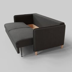 Раскладной двуспальный диван-кровать Podrez MIKA, темно-серый цена и информация | Диваны | 220.lv