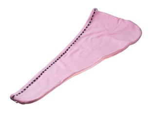 Super -absorbents matu dvielis, gaiši rozā mikrošķiedras turbāns цена и информация | Полотенца | 220.lv