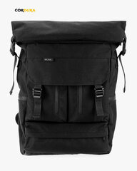 Рюкзак Milinal "Wide 2", кордура, черный цена и информация | Рюкзаки и сумки | 220.lv