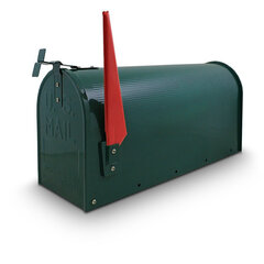 почтовый ящик, зеленый цена и информация | Почтовые ящики, номерные знаки для домов | 220.lv