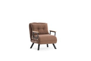 1 sėdynės sofa-lova Sando Single - Light Brown цена и информация | Кресла в гостиную | 220.lv