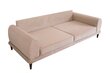 Trīsvietīgs dīvāns Asir Nero, smilškrāsā cena un informācija | Dīvāni | 220.lv