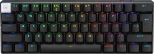 Logitech G Pro X 60 Lightspeed RGB Tactile (920-011911) cena un informācija | Klaviatūras | 220.lv